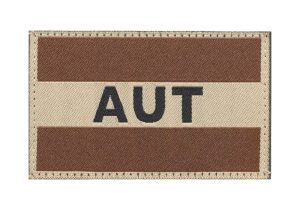 Clawgear Austria Flag Patch Desert