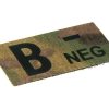 Clawgear B Neg IR Patch Multicam