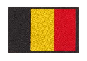 Clawgear Belgium Flag Patch Multicolor