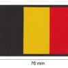 Clawgear Belgium Flag Patch Multicolor