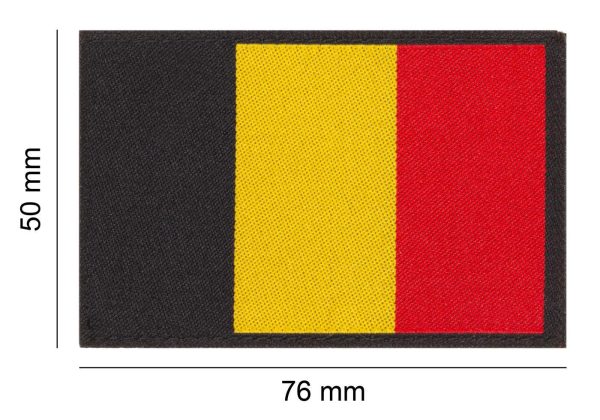 Clawgear Belgium Flag Patch Multicolor
