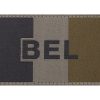 Clawgear Belgium Flag Patch RAL7013