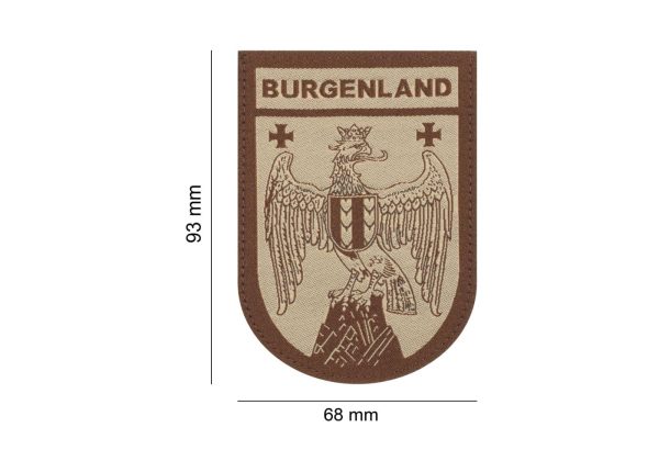 Clawgear Burgenland Shield Patch Desert