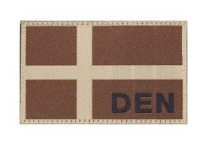 Clawgear Denmark Flag Patch Desert