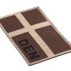 Clawgear Denmark Flag Patch Desert