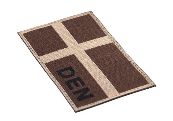 Clawgear Denmark Flag Patch Desert