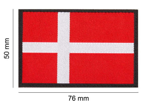Clawgear Denmark Flag Patch Multicolor