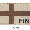 Clawgear Finland Flag Patch Desert