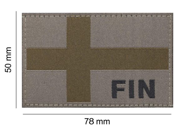 Clawgear Finland Flag Patch RAL7013