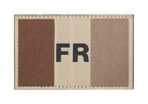 Clawgear France Flag Patch Desert