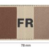 Clawgear France Flag Patch Desert