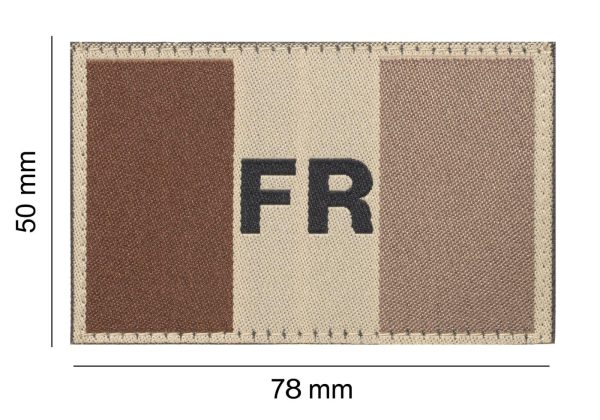 Clawgear France Flag Patch Desert