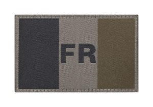 Clawgear France Flag Patch RAL7013