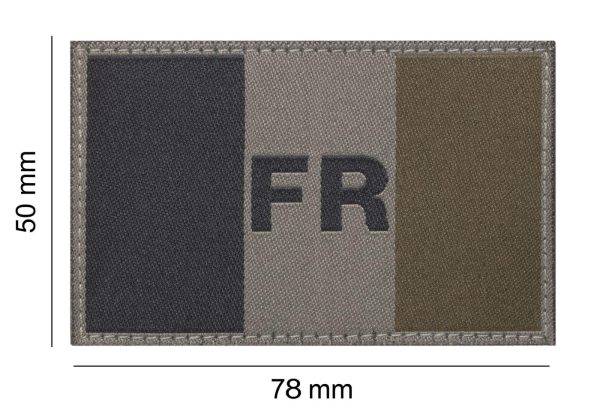 Clawgear France Flag Patch RAL7013