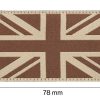 Clawgear Great Britain Flag Patch Desert