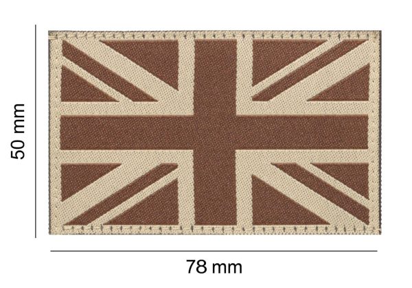 Clawgear Great Britain Flag Patch Desert