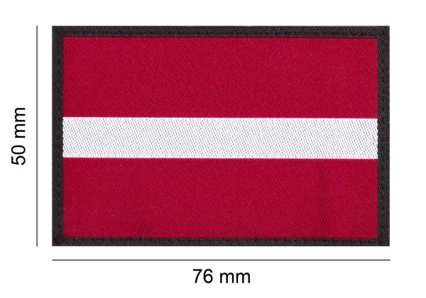 Clawgear Latvia Flag Patch Multicolor