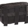 Clawgear Medium Horizontal Utility Pouch Zipped Core Black