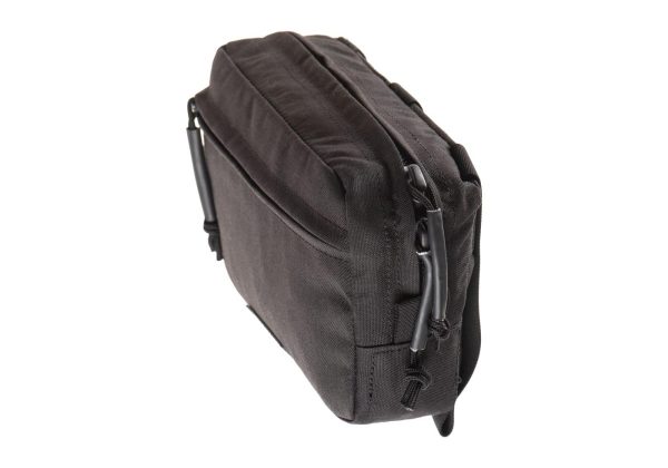 Clawgear Medium Horizontal Utility Pouch Zipped Core Black