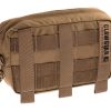 Clawgear Medium Horizontal Utility Pouch Zipped Core Coyote