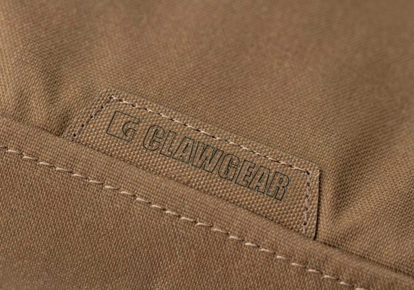 Clawgear Medium Horizontal Utility Pouch Zipped Core Coyote