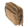 Clawgear Medium Horizontal Utility Pouch Zipped Core Coyote