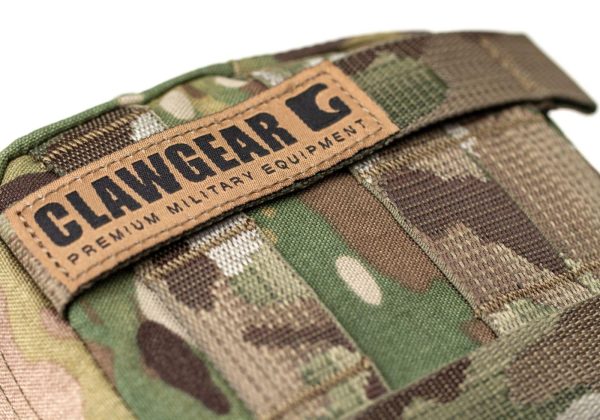 Clawgear Medium Horizontal Utility Pouch Zipped Core Multicam