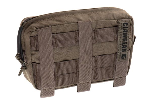 Clawgear Medium Horizontal Utility Pouch Zipped Core RAL7013