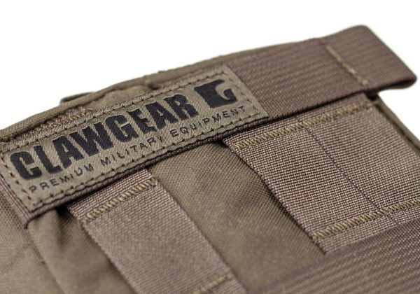 Clawgear Medium Horizontal Utility Pouch Zipped Core RAL7013