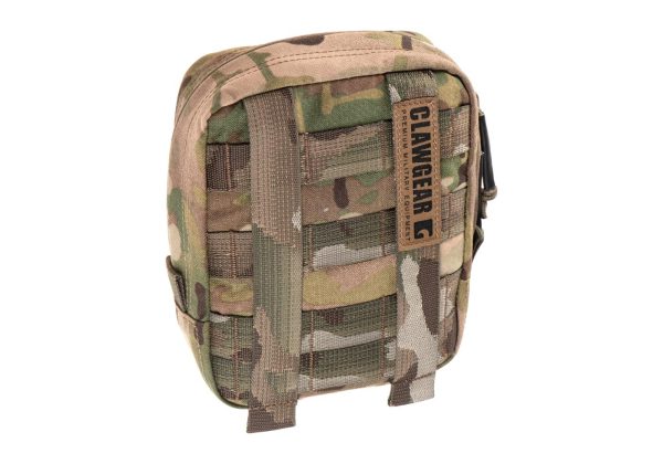 Clawgear Medium Vertical Utility Pouch Core Multicam