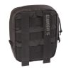 Clawgear Medium Vertical Utility Pouch Zipped Core Black