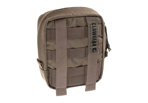 Clawgear Medium Vertical Utility Pouch Zipped Core RAL7013