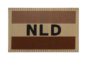 Clawgear Netherlands Flag Patch Desert