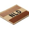 Clawgear Netherlands Flag Patch Desert