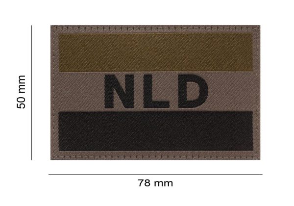Clawgear Netherlands Flag Patch RAL7013
