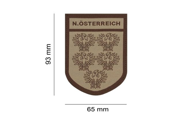Clawgear Niederösterreich Shield Patch Desert
