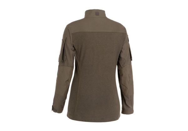 Clawgear Raider Combat Shirt ATS Female Fit Stonegrey Olive XS
