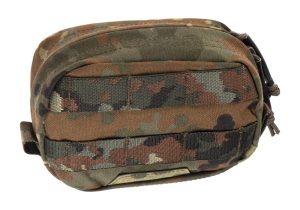 Clawgear Small Horizontal Utility Pouch Core Flecktarn
