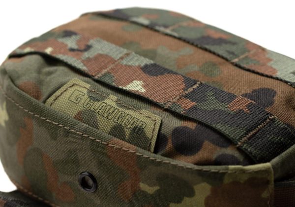 Clawgear Small Horizontal Utility Pouch Core Flecktarn