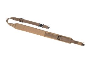 Clawgear Sniper Rifle Sling Padded QD Swivel Coyote