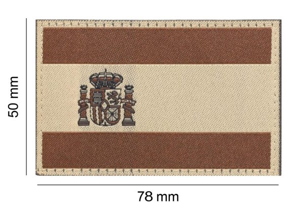Clawgear Spain Flag Patch Desert