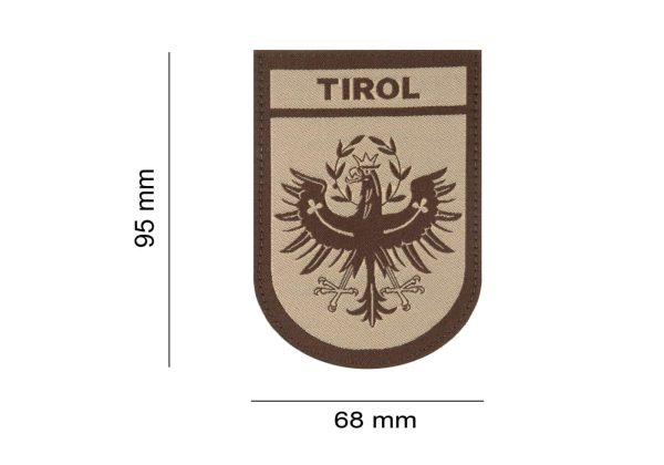 Clawgear Tirol Shield Patch Desert