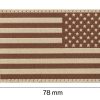 Clawgear USA Reversed Flag Patch Desert