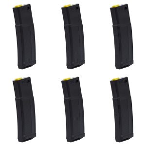 CYMA BOX 6 CARICATORI DANIEL DEFENSE MID-CAP 230 COLPI NERO (M236) CYMA BOX 6 CARICATORI MONOFILARI DANIEL DEFENSE MID-CAP 230 COLPI NERO (M236)