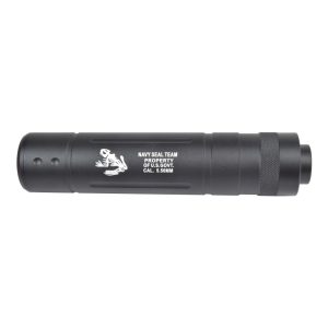 CYMA SILENZIATORE IN ALLUMINIO 145mm x 30mm TIPO A NERO (HY-147A)