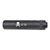 CYMA SILENZIATORE IN ALLUMINIO 145mm x 30mm TIPO F NERO (HY-147F)