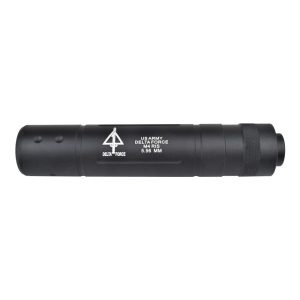 CYMA SILENZIATORE IN ALLUMINIO 155mm x 30mm TIPO E NERO (HY-148E)