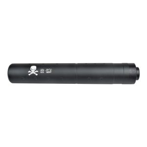 CYMA SILENZIATORE IN ALLUMINIO 195mm x 30mm TIPO F NERO (HY-140F)