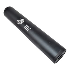 CYMA SILENZIATORE IN ALLUMINIO 195mm x 35mm TIPO R NERO (HY-191R)