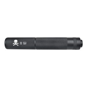 CYMA SILENZIATORE IN ALLUMINIO 200mm x 30mm TIPO F NERO (HY-141F)
